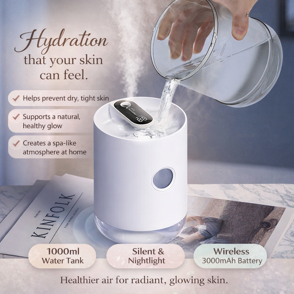 Wireless Humidifier for Skin